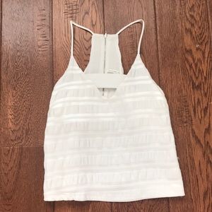 Endless Rose White Tank Top
